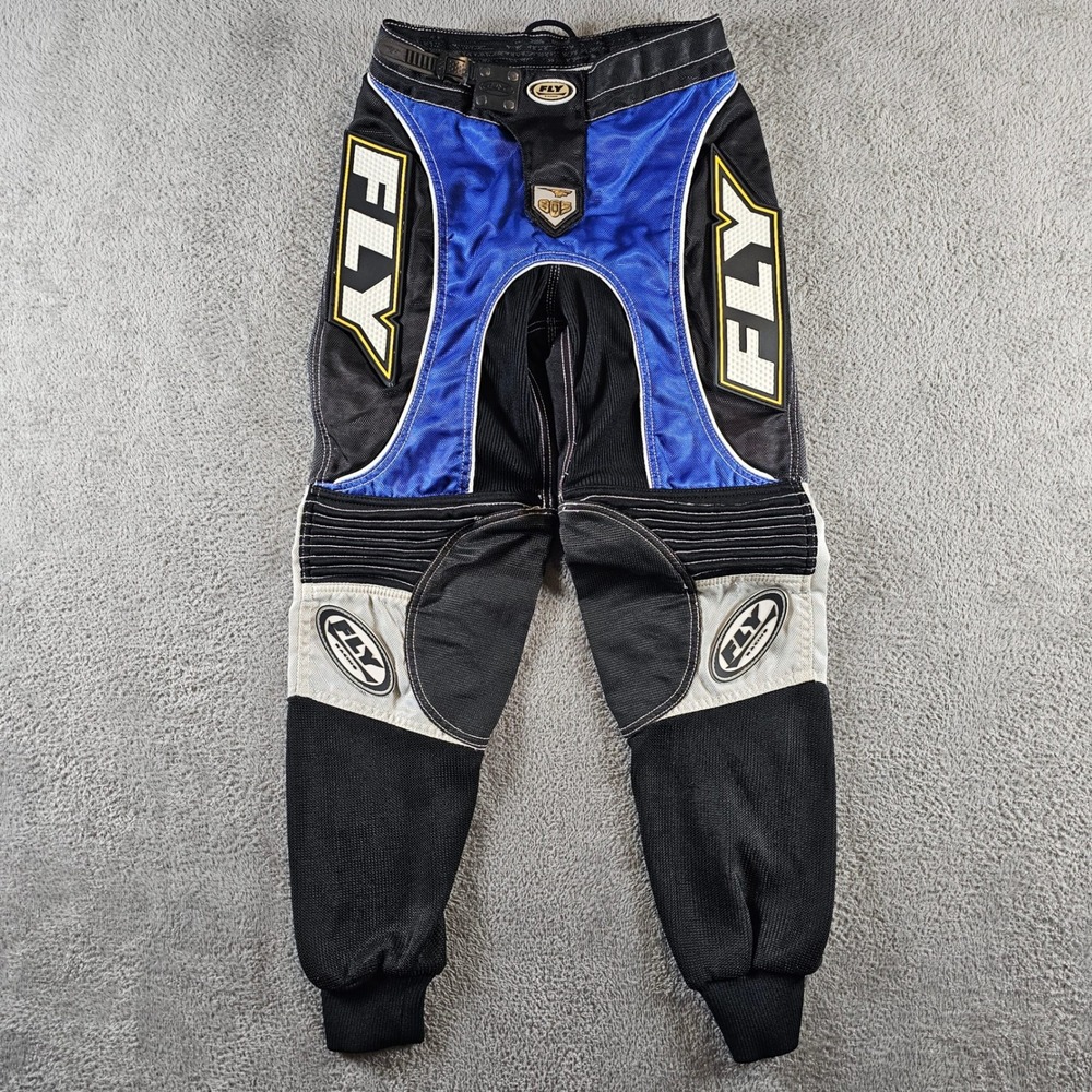 Fly Racing 805 Motocross Pants Black Mens Size 28 Kevlar Reinforced MX Gear